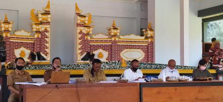 Musyawarah Penetapan Perdes tentang RKP Desa Tahun 2022 oleh BPD